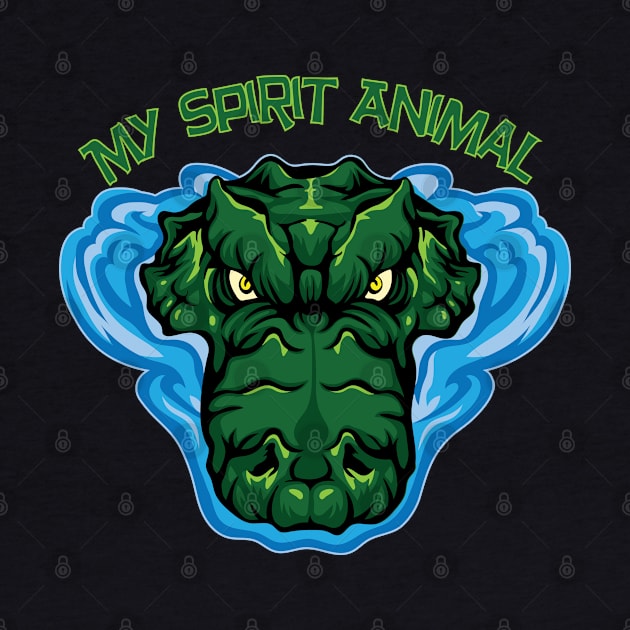 The Alligator is my Spirit Animal by Designs by Darrin